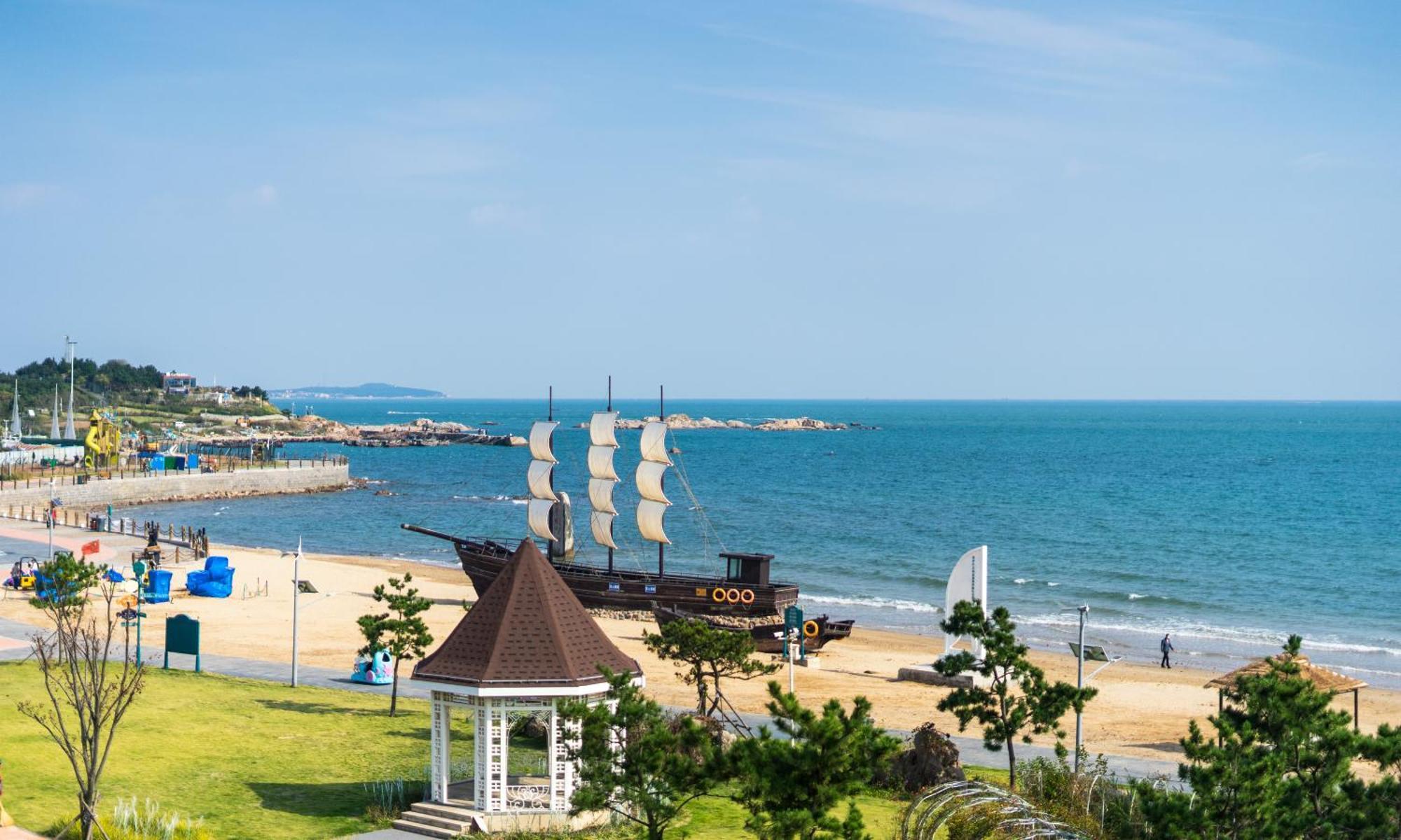 Tsingtao Time Resport Hotel Qingdao Dış mekan fotoğraf
